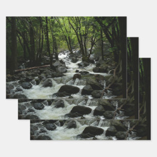 Bridalveil Creek im Yosemite-Nationalpark Geschenkpapier Set