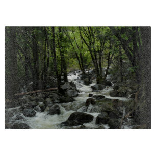 Bridalveil Creek im Yosemite-Nationalpark Schneidebrett