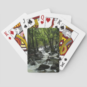 Bridalveil Creek im Yosemite-Nationalpark Spielkarten