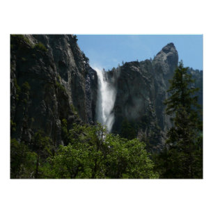 Bridalveil Falls im Yosemite National Park Poster