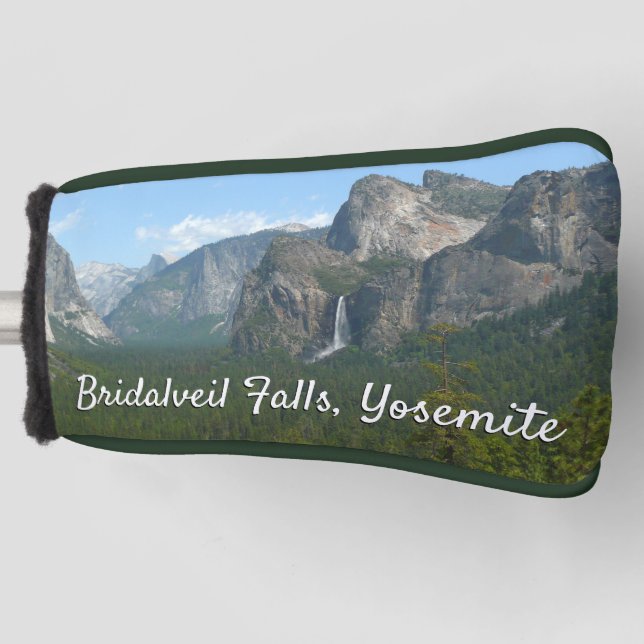 Bridalveil Falls und Halb Dome bei Yosemite Golf Headcover (Vorderseite)