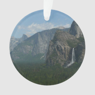 Bridalveil Falls und Half Dome im Yosemite Ornament