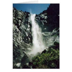 Bridalveil Falls - Yosemite card