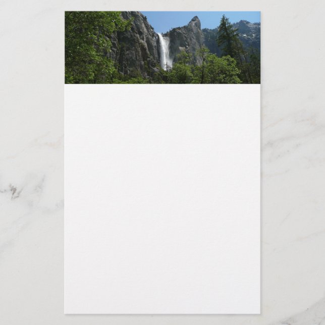 Bridalveil Falls, Yosemite National Park Briefpapier (Vorderseite)