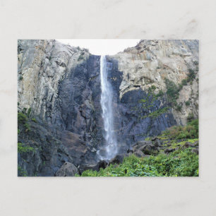 Bridalveil Falls, Yosemite National Park, CA Postkarte