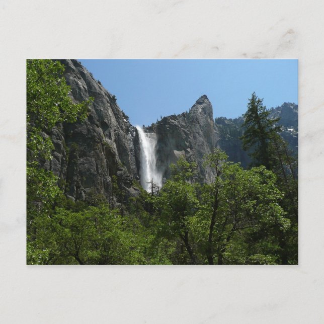 Bridalveil Falls, Yosemite National Park Postkarte (Vorderseite)