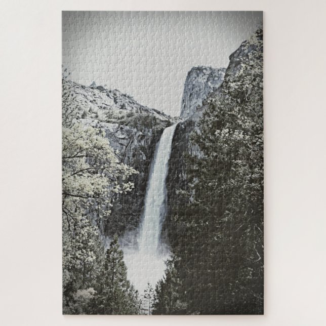 Bridaveil Falls - Yosemite - 20x30 - 1014 Stück Puzzle (Vertikal)