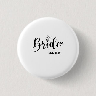 Bride 2025 Frühjahrsheirat Button