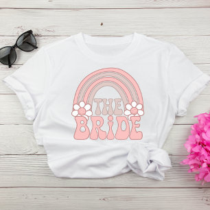 Bride 70er Retro Junggeselinnen-Abschied T-Shirt