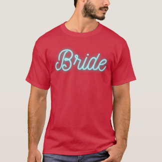 Bride 80er 90s Retro Bridal Junggeselinnen-Abschie T-Shirt