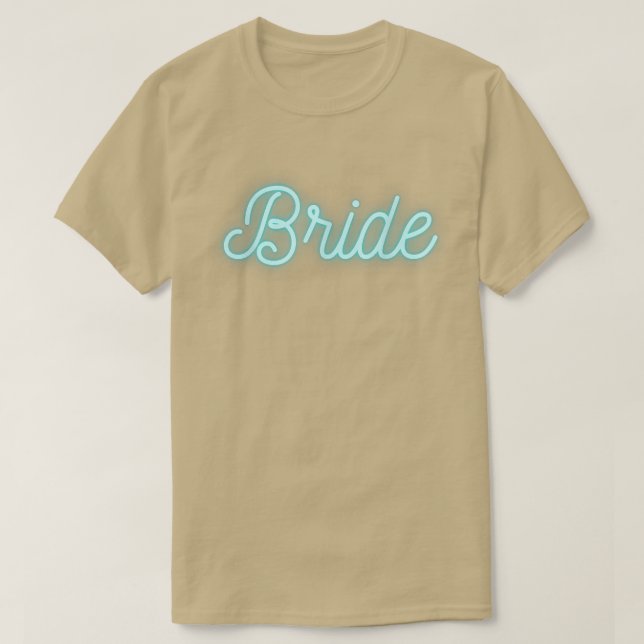 Bride 80er 90s Retro Bridal Junggeselinnen-Abschie T-Shirt (Design vorne)