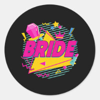 Bride 90er Bach Crew Squad Retro Bachelorette Matc