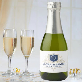 Bride And Groom Monogram Names Elegant Weeding