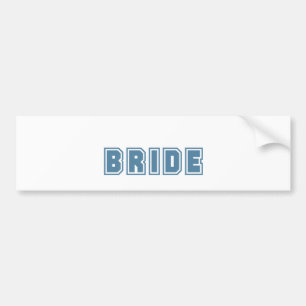 Bride Autoaufkleber