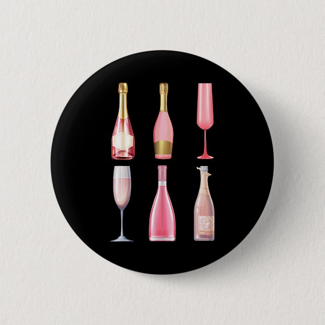 Bride Bachelorette Matching Brautparty Bridesma Button (Vorderseite)