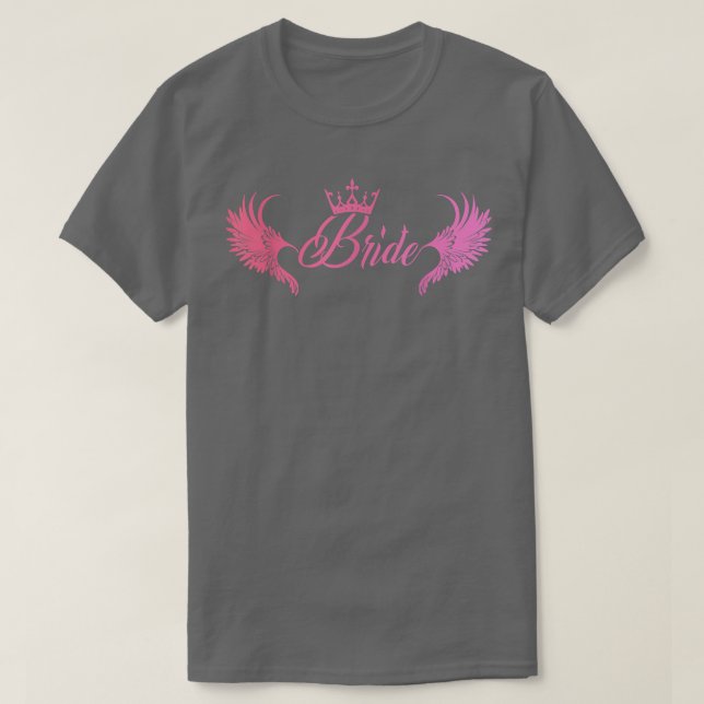 Bride Bachelorette Party Wedding Maid Of Honor Hen T-Shirt (Design vorne)