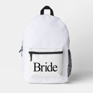 Bride Bedruckter Rucksack