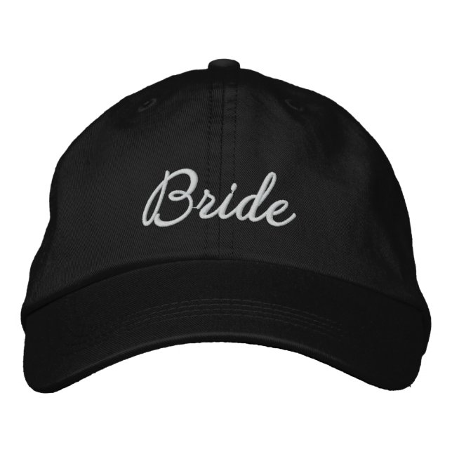 Bride Bestickte Baseballkappe (Vorderseite)