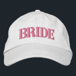 Bride Bestickte Baseballkappe<br><div class="desc">Ideal Bride Cap für Henne oder Junggeselinnen-Abschiede,  Brautpartys oder Hochzeitsfeiern,  bestickter Text,  niedlich Bride Cap aus Ricaso</div>