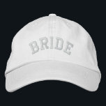 BRIDE BESTICKTE KAPPE<br><div class="desc">Fun Cap für die Bride! Siehe auch diese Kappe aus dem Boden:</div>