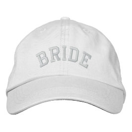 BRIDE BESTICKTE KAPPE