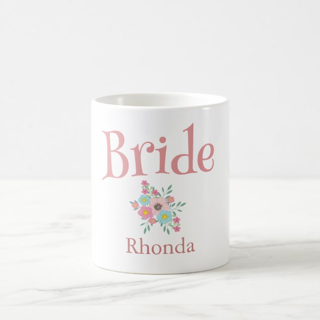 Bride Bouquet von Blume Tasse (Mittel)