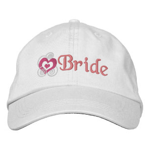 Bride Bridal Embroidery Bestickte Kappe
