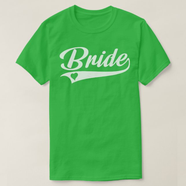 Bride  Bridal Shower Party 46 T-Shirt (Design vorne)