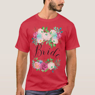 Bride Bridesmaid Bachelorette Boho Retro Bohemisch T-Shirt