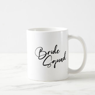 Bride Bridesmaid Bride Squad Junggeselinnen-Abschi Kaffeetasse