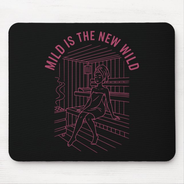 Bride Bridesmaid Wellness-Center Bachelorette Mild Mousepad (Vorne)