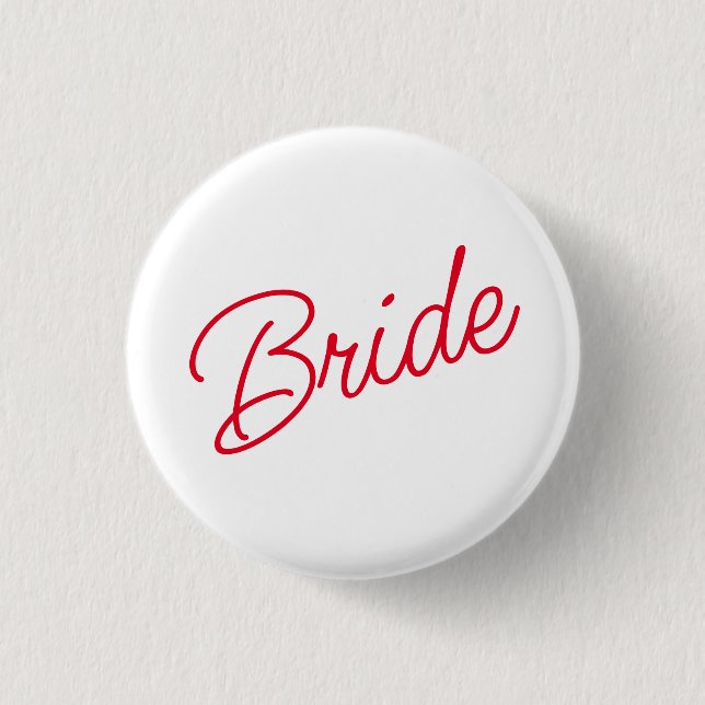 Bride Button (Vorderseite)