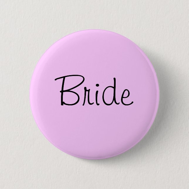 Bride Button (Vorderseite)