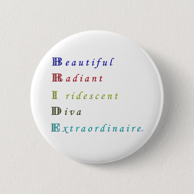 Bride Button (Vorderseite)