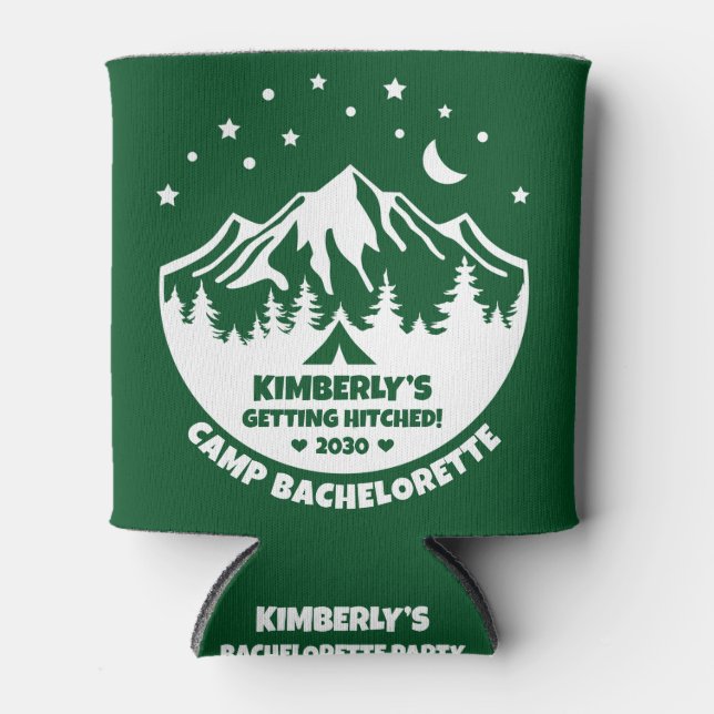 Bride Camp Junggeselinnen-Abschied Dosenkühler (Vorderseite)