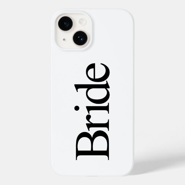 Bride Case-Mate iPhone Hülle (Rückseite)
