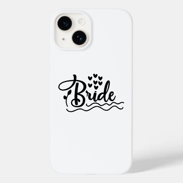 Bride Case-Mate iPhone Hülle (Rückseite)