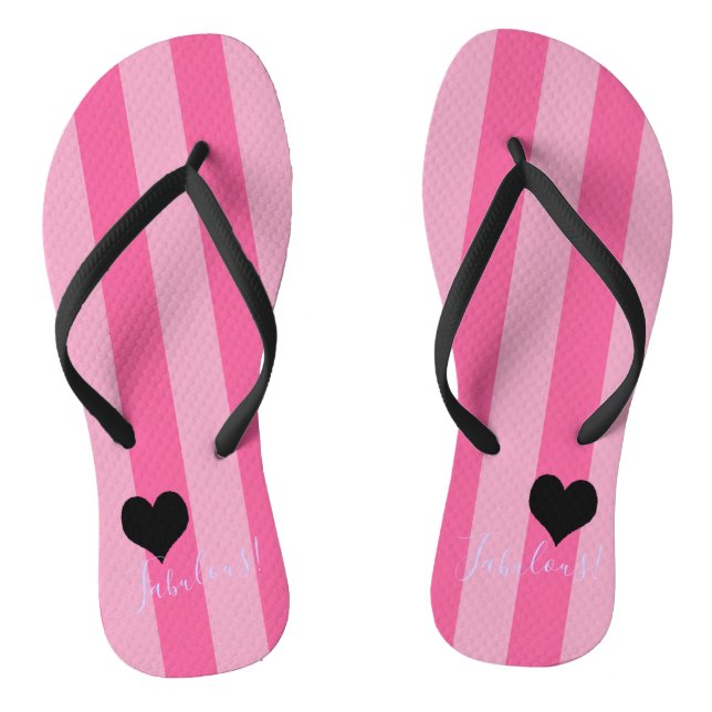 BRIDE & CO Be fabulous Brautparty Duschfavoriten Flip Flops (Fußbett)