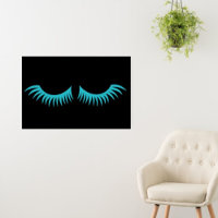 BRIDE CO Darling Aquamarin Blue Eyelashes Party