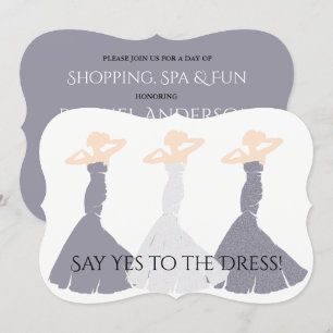 BRIDE & CO Lavender be My Bridesmaid Brautparty Einladung