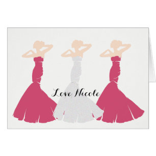 BRIDE CO Rose Bridal Be My Bridesmaid Dusche Hinwe