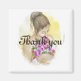 BRIDE danke Gastgeschenk Hochzeit Magnet