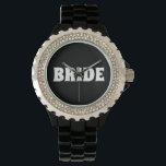 BRIDE EHEFRAU WEDD GIFT WRIST WATCH ARMBANDUHR<br><div class="desc">BRIDE WRIST WATCH</div>