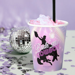 Bride 'em Cowboy Bachelorette v2 Team Bride ID928 Pappbecher