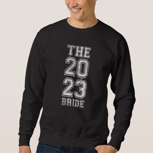 Bride Engagement Party Bride Matching 2023 Honeymo Sweatshirt (Vorderseite)