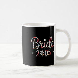 Bride Est 2025 Verheiratet Wedding Brautparty Bach Kaffeetasse