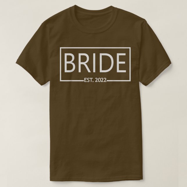 Bride Est T-Shirt (Design vorne)