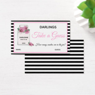 Bride & Family Parisian Theme Showspielkarten