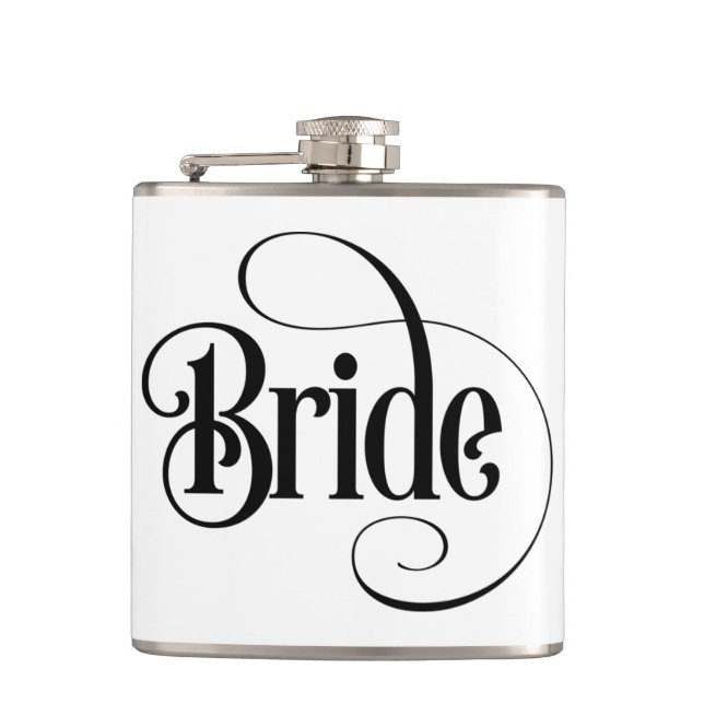 Bride Flask Flachmann (Vorderseite)