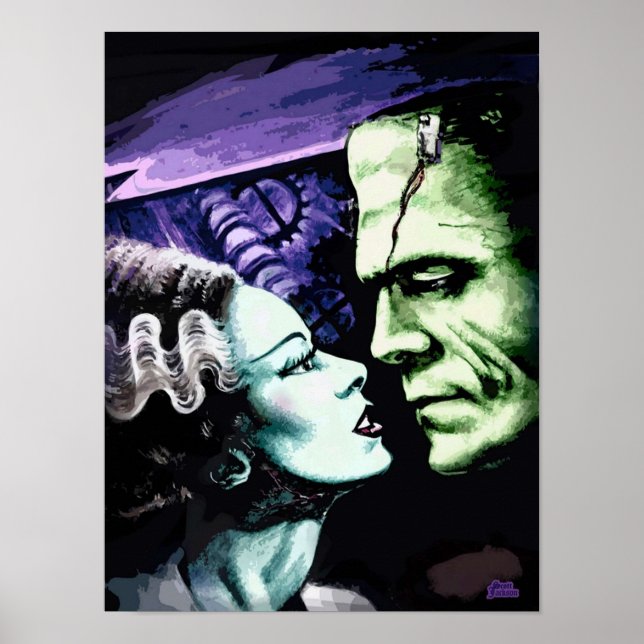 Bride Frankie Monsters in der Liebe Poster (Vorne)